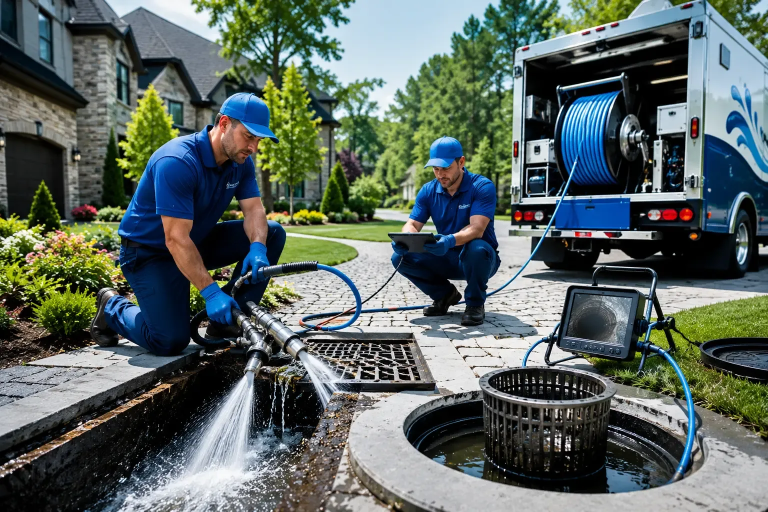Local outdoor drain cleaning professionals in Riverbank, CA