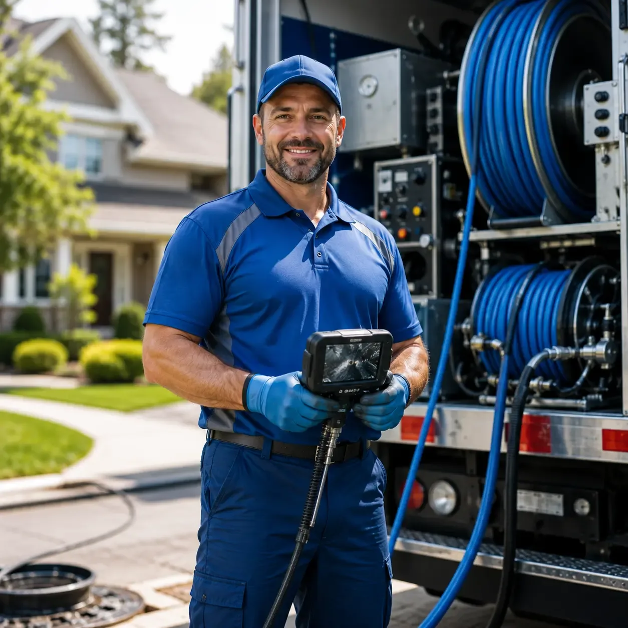Local outdoor drain cleaning specialists in Riverbank, CA